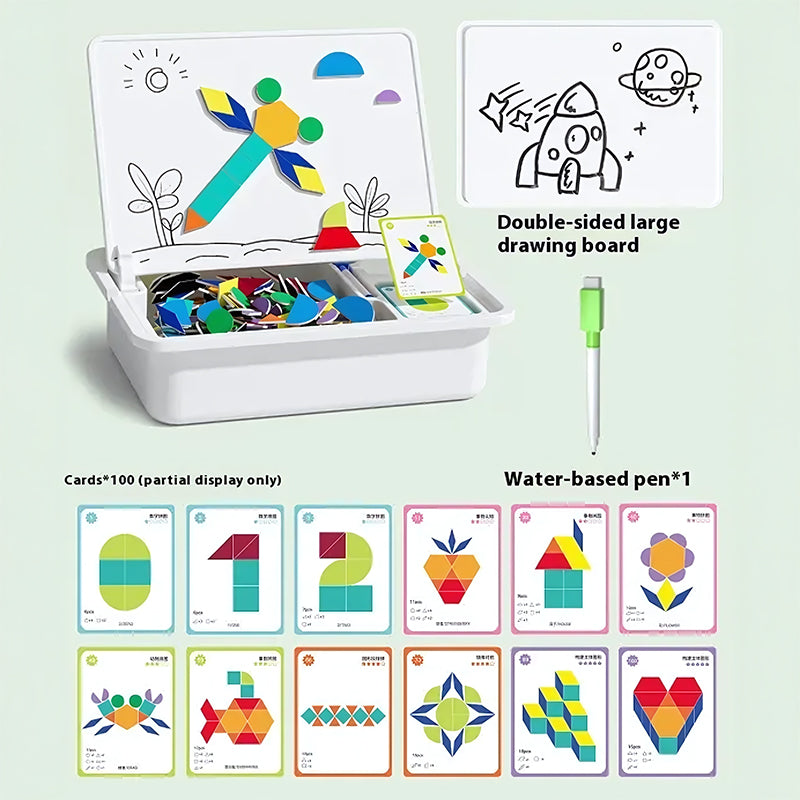 MagnaMind™ Magnetic Puzzle Blocks