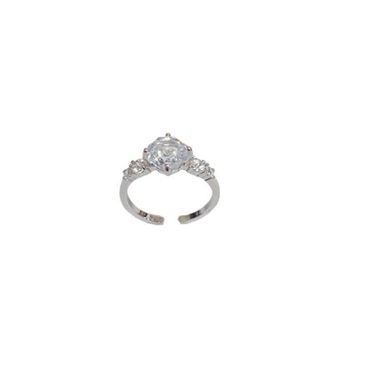 Cubic Zirconia Open Ring