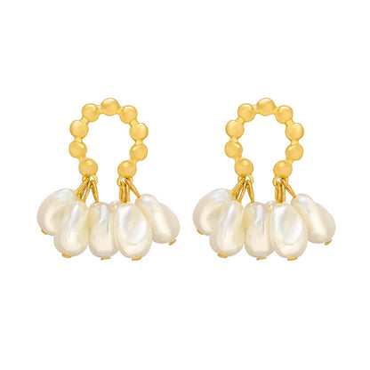 Baroque Pearl Earrings