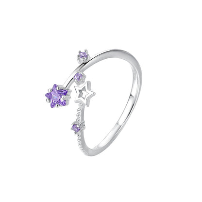 Sterling Silver Adjustable Ring