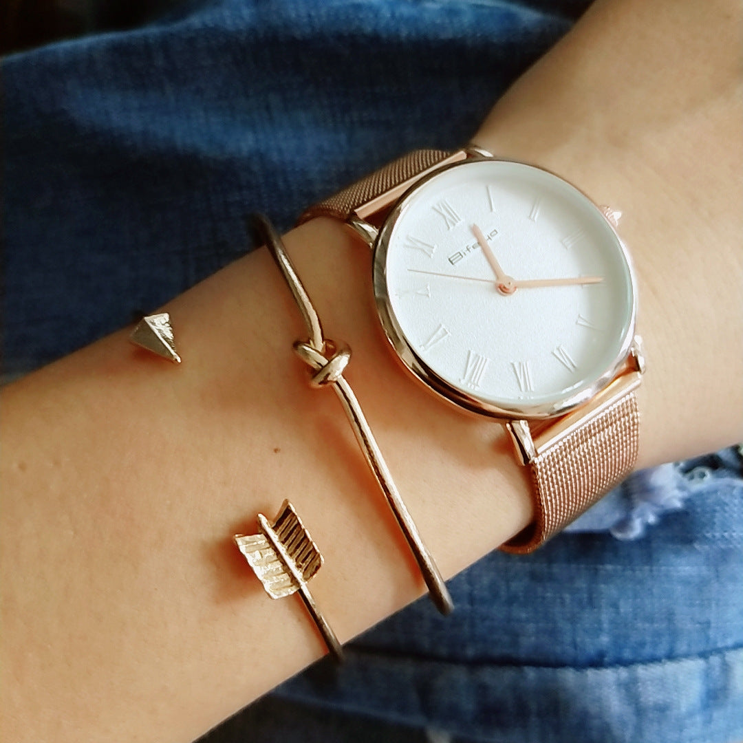 Cuff Arrow Knotted Bracelet
