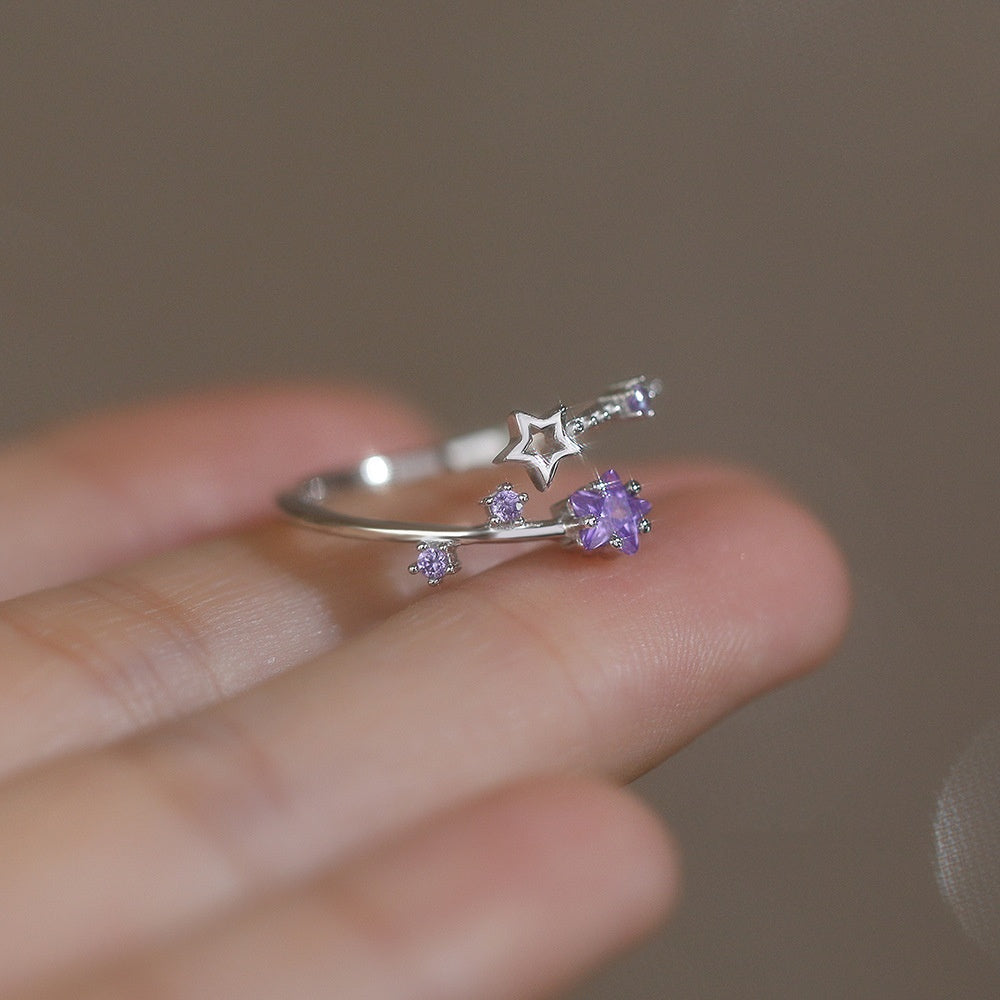 Sterling Silver Adjustable Ring