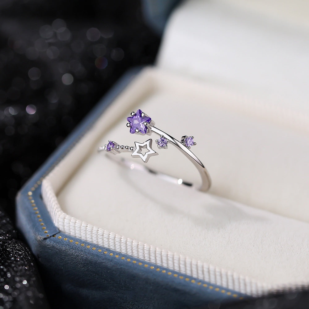 Sterling Silver Adjustable Ring