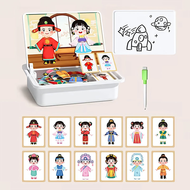 MagnaMind™ Magnetic Puzzle Blocks