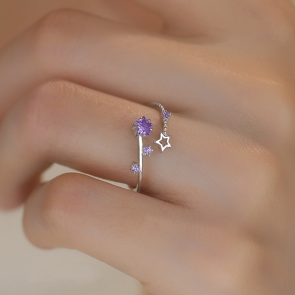 Sterling Silver Adjustable Ring