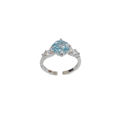 Cubic Zirconia Open Ring