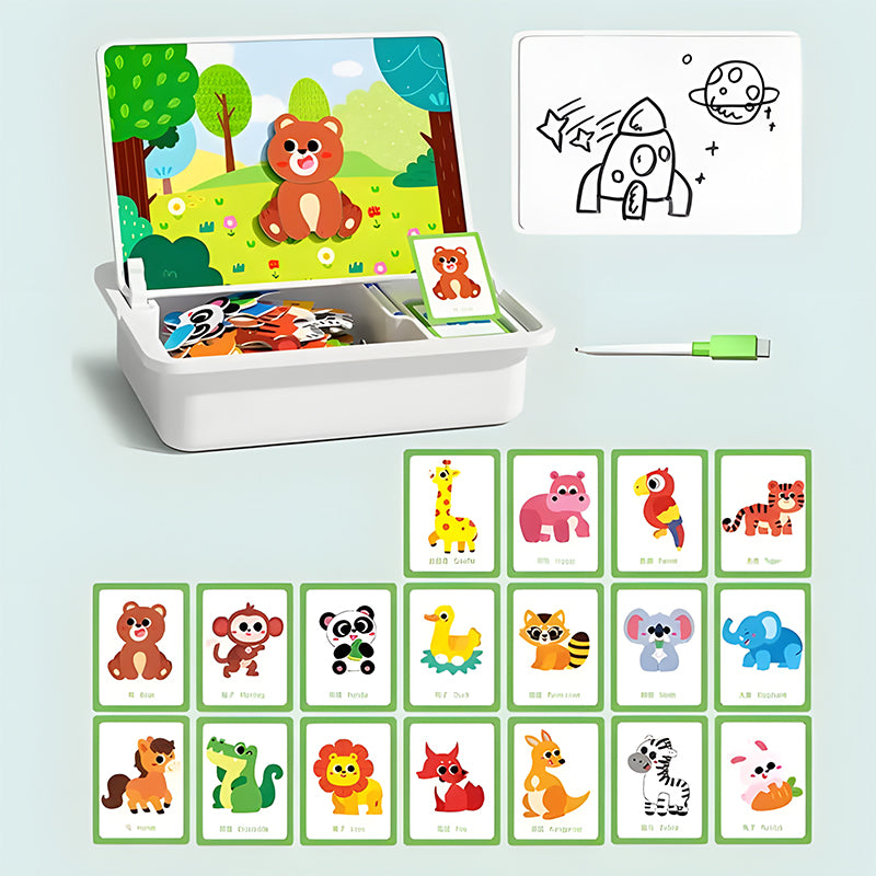 MagnaMind™ Magnetic Puzzle Blocks