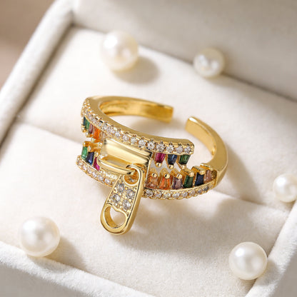 High-end Zircon Ring