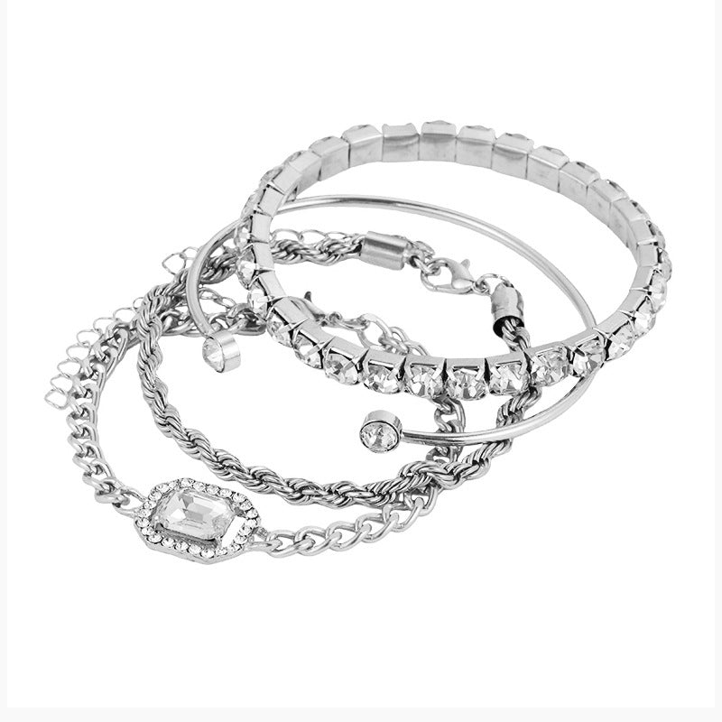 Crystal Bracelet Set Bohemian