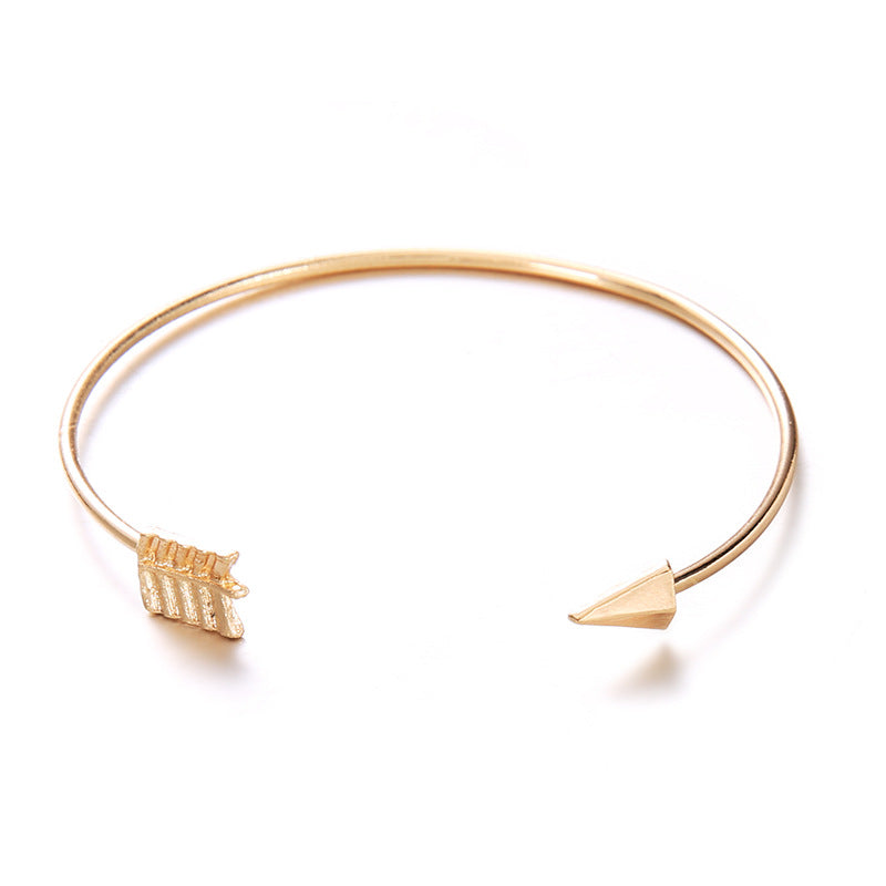Cuff Arrow Knotted Bracelet
