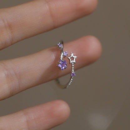 Sterling Silver Adjustable Ring