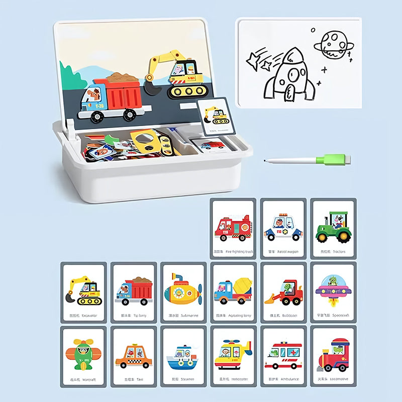 MagnaMind™ Magnetic Puzzle Blocks