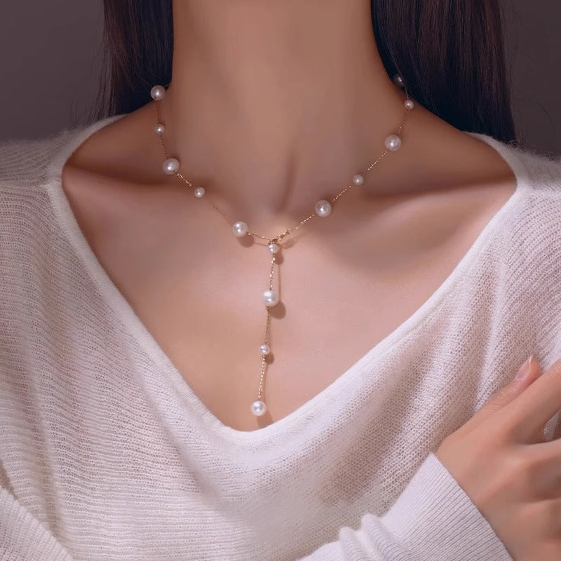 Freshwater Tassel Necklace