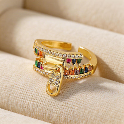 High-end Zircon Ring