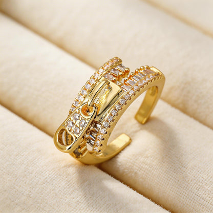 High-end Zircon Ring